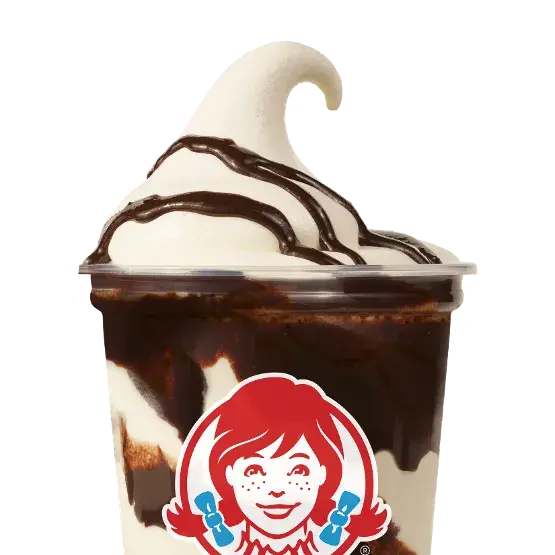 Brownie Batter Vanilla Frosty Swirl