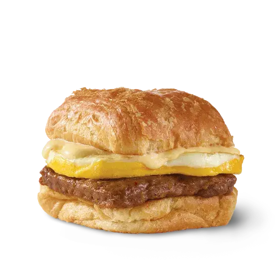 Sausage, Egg & Swiss Croissant
