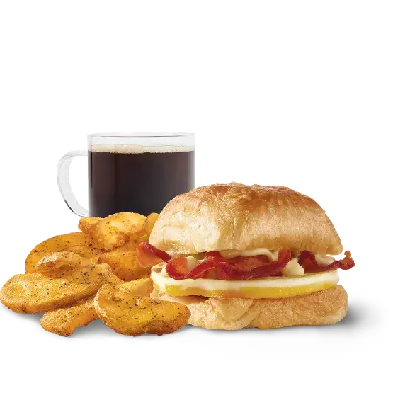 Bacon, Egg & Swiss Croissant