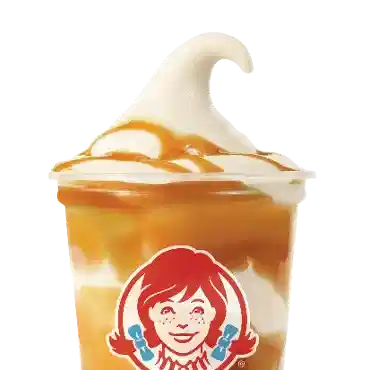 Caramel Chocolate Frosty Swirl